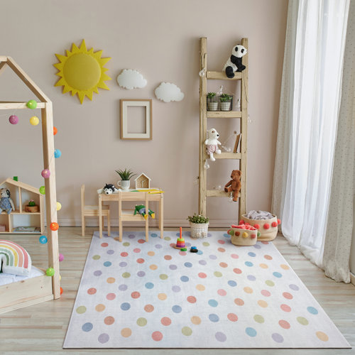 Well Woven Apollo Well Woven Kids Rugs Multi Dot Modern Multi Color
